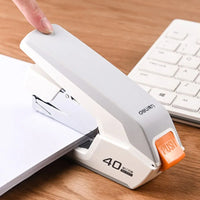 Deli Labor-Saving Stapler Office Supplies Student Special Mini Small Stapler Standard Multi-Function Practical Stapler