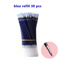 3+20Pcs Gel Pen and Refill Black Blue Red Ink Bullet 0.5mm Gel Pens School&Office Supplies Stationery With Free Shipping