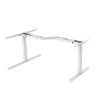 Adjustable Height Office Stand Up Ergonomic Desk L Shape Electric Sit Stand Desk Frame