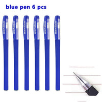 3+20Pcs Gel Pen and Refill Black Blue Red Ink Bullet 0.5mm Gel Pens School&Office Supplies Stationery With Free Shipping