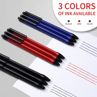 M&G Semi Gel Writing Ball Point Pen 0.7mm Black/Blue/Red Economic Ball Pen for School and Office Gift Supply  Ballpoint