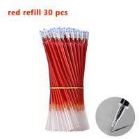 3+20Pcs Gel Pen and Refill Black Blue Red Ink Bullet 0.5mm Gel Pens School&Office Supplies Stationery With Free Shipping