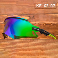 2023 Latest Design Frameless Sports Glasses Cycling Glasses Kapvoe Outdoor Running Mountain Bike Safety Glasses UV400 Sunglasses