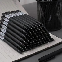 5/20Pcs Gel Pen Set Neutral Pen Smooth Writing&fastdry Signature 0.5mm Ballpoint Pen Black Ink Refill School Stationery Supplies