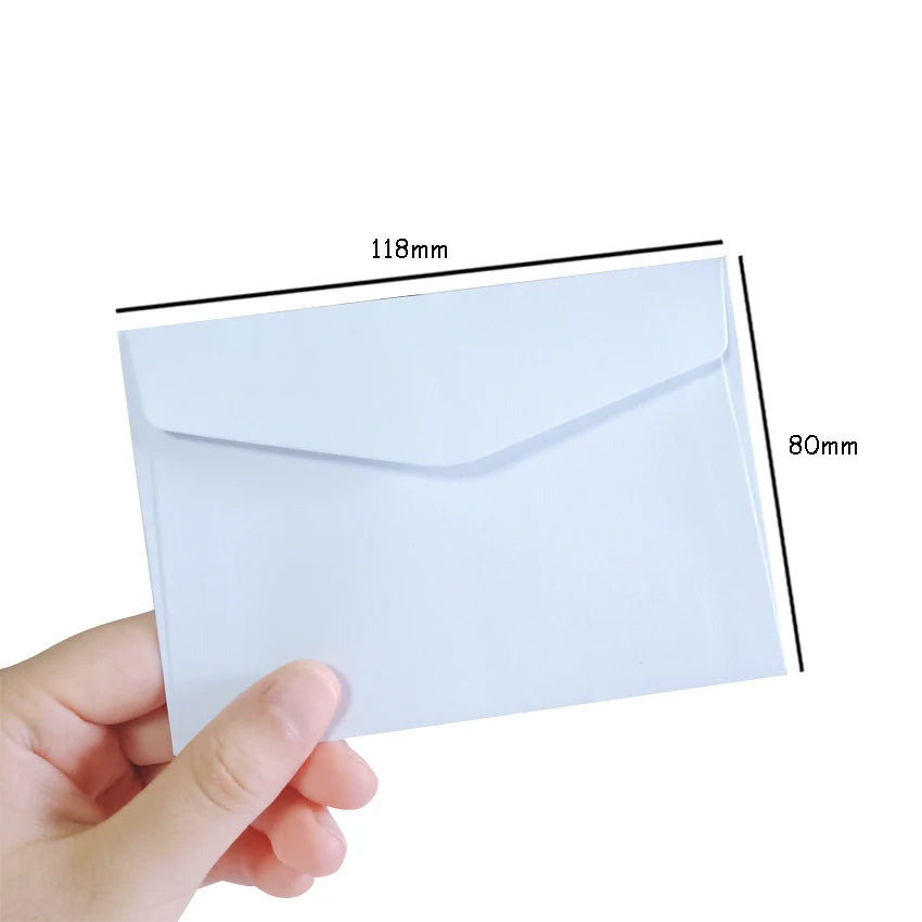 20pcs/Lot  Candy Color Mini Envelopes DIY Multifunction Craft Paper Envelope for Letter Paper Postcards School Material