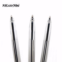 10 Pcs/Lot Bullet Ballpoint Pen Ball-Point Pen 0.7mm Blue Ink Dedicated Novelty Gift Zakka Material Office School Supplies