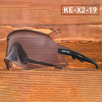 2023 Latest Design Frameless Sports Glasses Cycling Glasses Kapvoe Outdoor Running Mountain Bike Safety Glasses UV400 Sunglasses