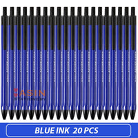 M&G Semi Gel Writing Ball Point Pen 0.7mm Black/Blue/Red Economic Ball Pen for School and Office Gift Supply  Ballpoint