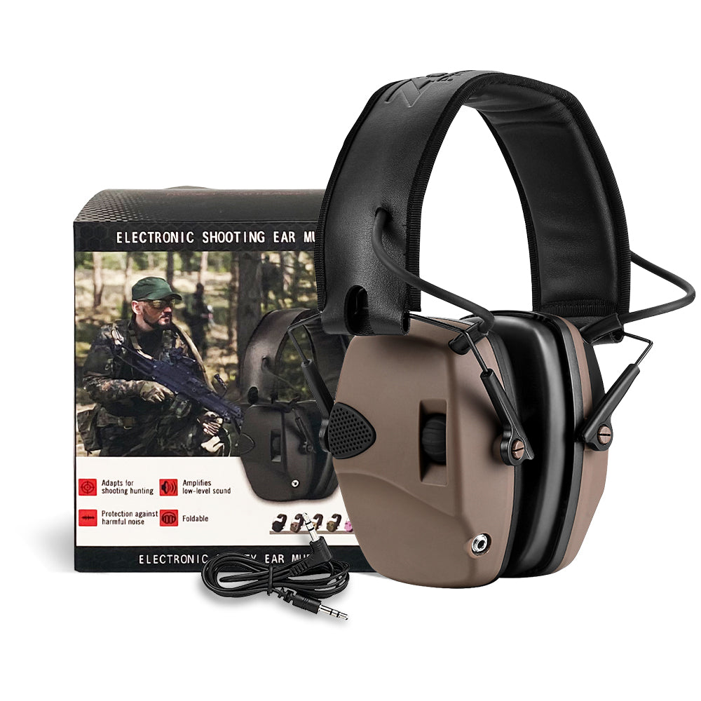 Electronic Hunting Headphones Shooting Hearing Protection Amplifier Ear Muffs