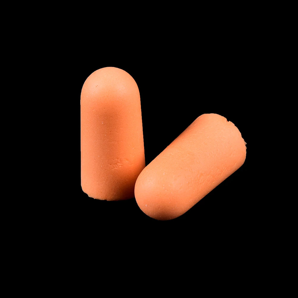 2Pcs Anti-Noise Soft Ear Plugs Sound Insulation Ear Protection Earplugs Sleeping Plugs for Travel Noise Reduction With Case