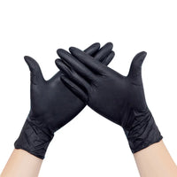 50/100pcs Disposable Nitrile Latex Rubber Gloves Dishwashing/Kitchen/Work//Garden/Household Cleaning Gloves Black/Blue Gloves