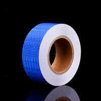 Self-Adhesive Reflective Tape High Visibility Fluorescent Yellow Reflective Warning Tape for Van Car Traffic Sign