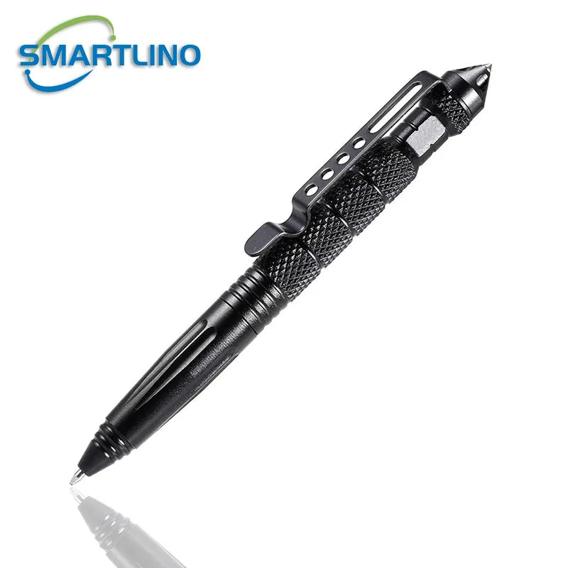 High Quality Metal Military Tactical Pen School Student Office Ballpoint Pens Emergency Glass Breaker Self Defense EDC Supplies