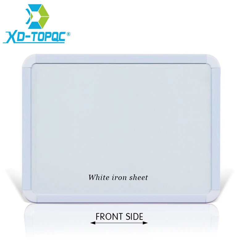 XINDI New 22*28cm Dry Erase Magnetic Whiteboard Plastifc Frame White Bulletin Board on Fridge Kids Message Drawing Boards WB02