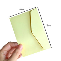 20pcs/Lot  Candy Color Mini Envelopes DIY Multifunction Craft Paper Envelope for Letter Paper Postcards School Material