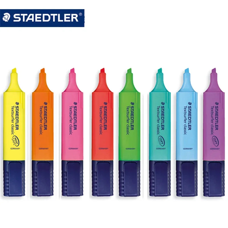 1pcs Staedtler Sharpie Color Highlighter 364 Children's Macarons Students With Office Highlights Text Highlight Marker Pen