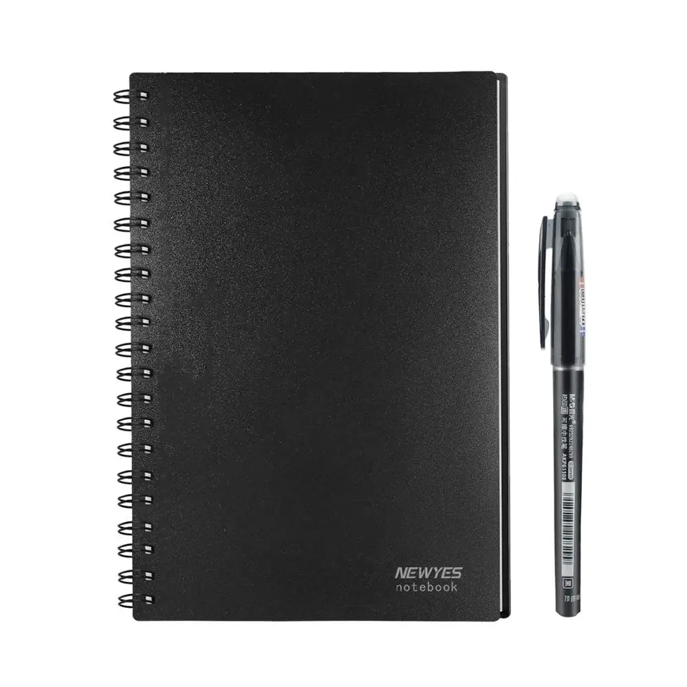 Newyes Custom B5 Journal Hardcover Spiral Smart Reusable Waterproof Notepad Erasable Writing Notebook