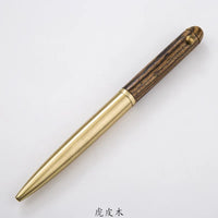 1pcs Upscale Business Office Gift Stationery Ballpoint Pen Metal Wooden Rotate Signing Pen Fashion 0.5mm Office Writing Pens