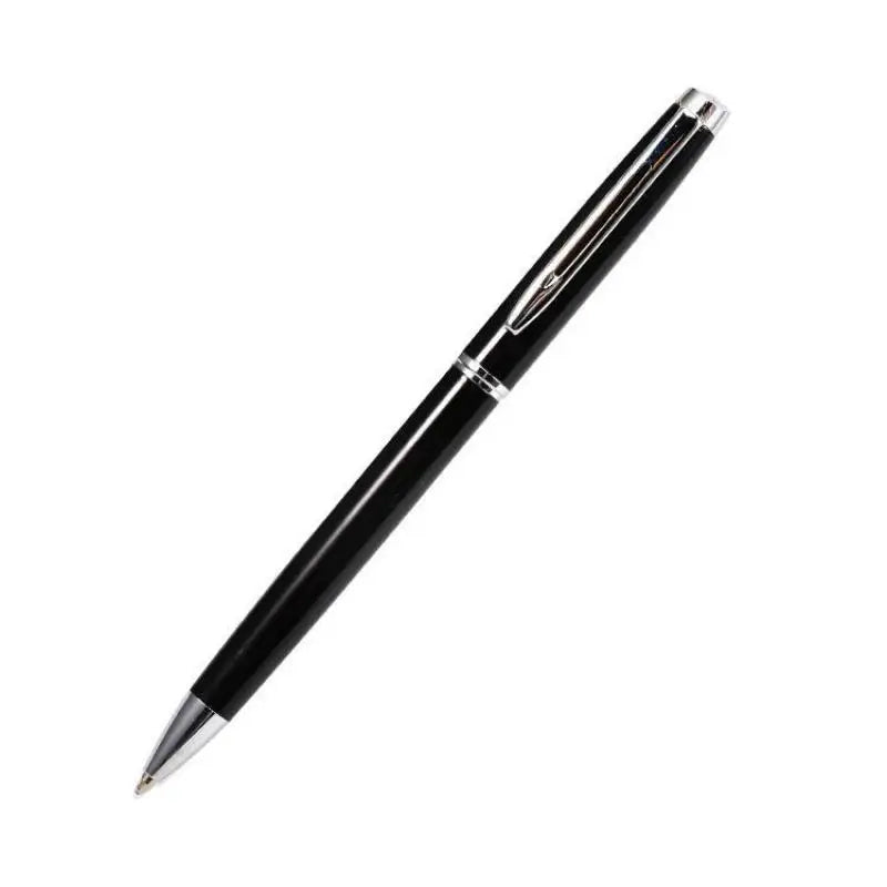 Custom Logo Gift Pens Metal Ballpoint Pen 1.0 Mm Black Ink  Business Logo Personalized Gift Pen Engrave Name Logo Text MOQ 50pcs