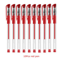 3+20Pcs Gel Pen and Refill Black Blue Red Ink Bullet 0.5mm Gel Pens School&Office Supplies Stationery With Free Shipping