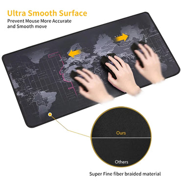 Gaming Mouse Pad Gamer Mouse Pads Computer Mouse Mat Desk Mause Pad Keyboard Mouse XXL Carpet Gaming Accessories for PC Desk Mat