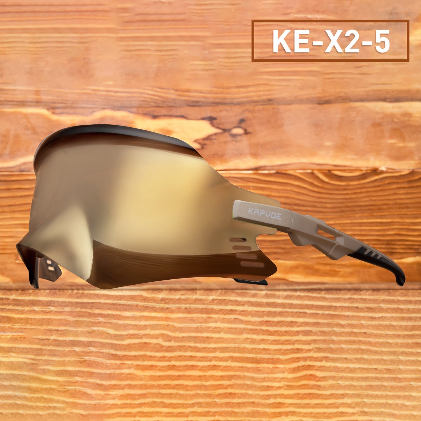 2023 Latest Design Frameless Sports Glasses Cycling Glasses Kapvoe Outdoor Running Mountain Bike Safety Glasses UV400 Sunglasses