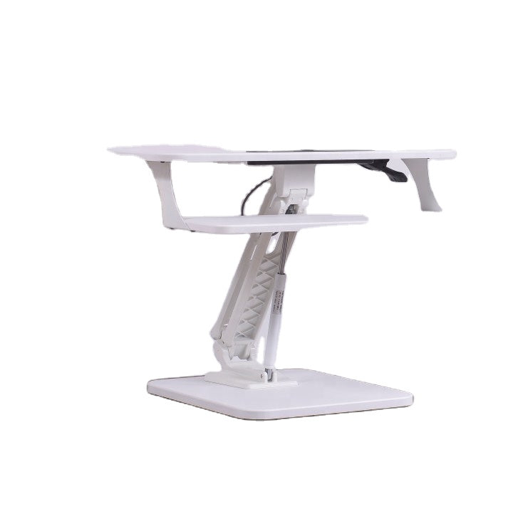 Sit Stand Workstation Standing Desk Converter With Large Desktop, Ergonomic Height Adjustable Tabletop Desk