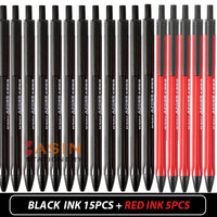 M&G Semi Gel Writing Ball Point Pen 0.7mm Black/Blue/Red Economic Ball Pen for School and Office Gift Supply  Ballpoint