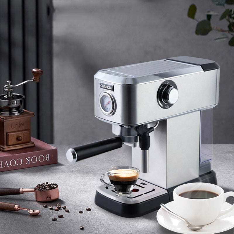 Automatic Espresso Coffee Maker, Breakfast Coffee Maker Household a Small Coffee Tea Espresso Machine