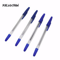 10 Pcs/Lot Bullet Ballpoint Pen Ball-Point Pen 0.7mm Blue Ink Dedicated Novelty Gift Zakka Material Office School Supplies