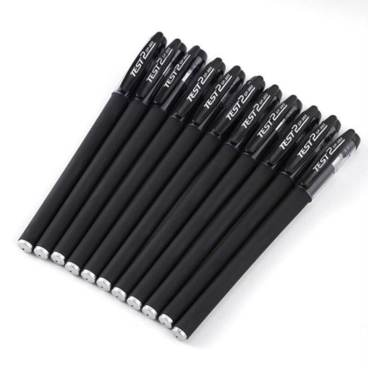 Wholesale Signature Water Pen Black Stationery Office Custom Cheap Frosted Gel Pen