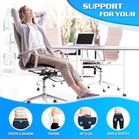 Seat Cushions for Office Chairs,Memory Foam Coccyx Cushion Pads for Tailbone Pain,Sciatica Relief Pillow,Correct Sitting Posture