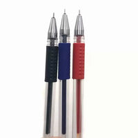 8 Pcs/Set Red Blue Black Ink Gel Pen 0.5mm Writing Neutral Pens Simple Pen for Student  School Office Supplies Stationery Tool