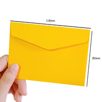 20pcs/Lot  Candy Color Mini Envelopes DIY Multifunction Craft Paper Envelope for Letter Paper Postcards School Material