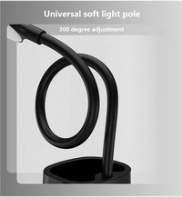 Modern Flexible Pen Holder Desk Lamp With  Wireless Charger Led Night  Lamp Optional Drop Shipping Table  Lamps