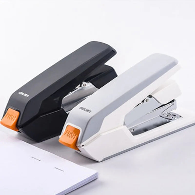 Deli Labor-Saving Stapler Office Supplies Student Special Mini Small Stapler Standard Multi-Function Practical Stapler