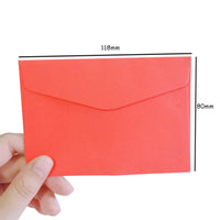 20pcs/Lot  Candy Color Mini Envelopes DIY Multifunction Craft Paper Envelope for Letter Paper Postcards School Material