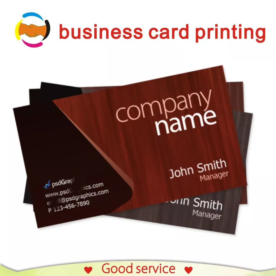 Custom Business Card Printing 300gsm Paper Name Vip Visit Cards With Custom Logo Printing Business Cards Custom 90x54mm