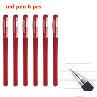 3+20Pcs Gel Pen and Refill Black Blue Red Ink Bullet 0.5mm Gel Pens School&Office Supplies Stationery With Free Shipping