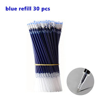 3+20Pcs Gel Pen and Refill Black Blue Red Ink Bullet 0.5mm Gel Pens School&Office Supplies Stationery With Free Shipping