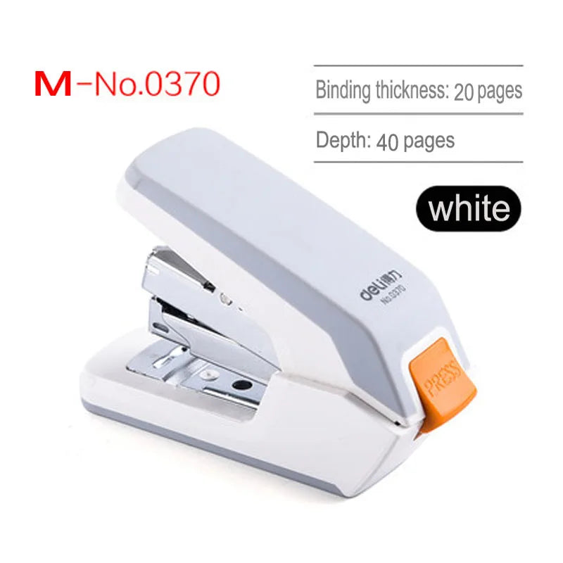 Deli Labor-Saving Stapler Office Supplies Student Special Mini Small Stapler Standard Multi-Function Practical Stapler