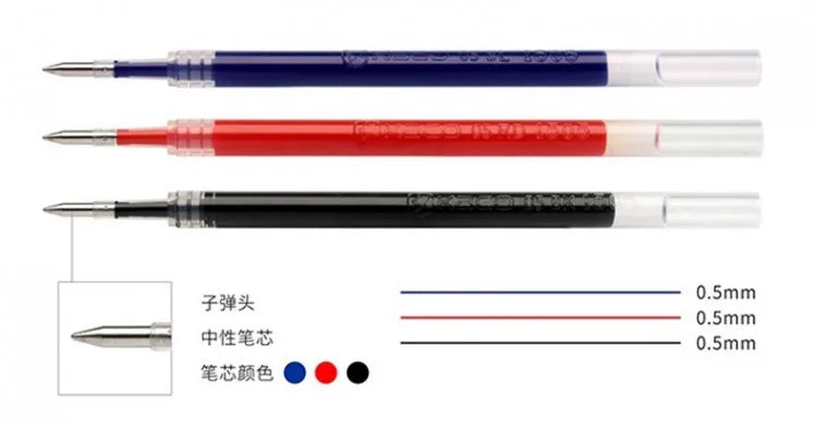 Youpin KACOGREEN Roller  Signing PEN Gel Ink Smooth Writing Durable Signing Black Refill 1 PCS Retail 0.5mm/3pc KACO Refil