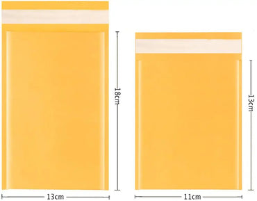 Bubble Envelope Bag Yellow Bubble PolyMailer Self Seal Mailing Bags Padded Envelopes for Magazine Lined Mailer