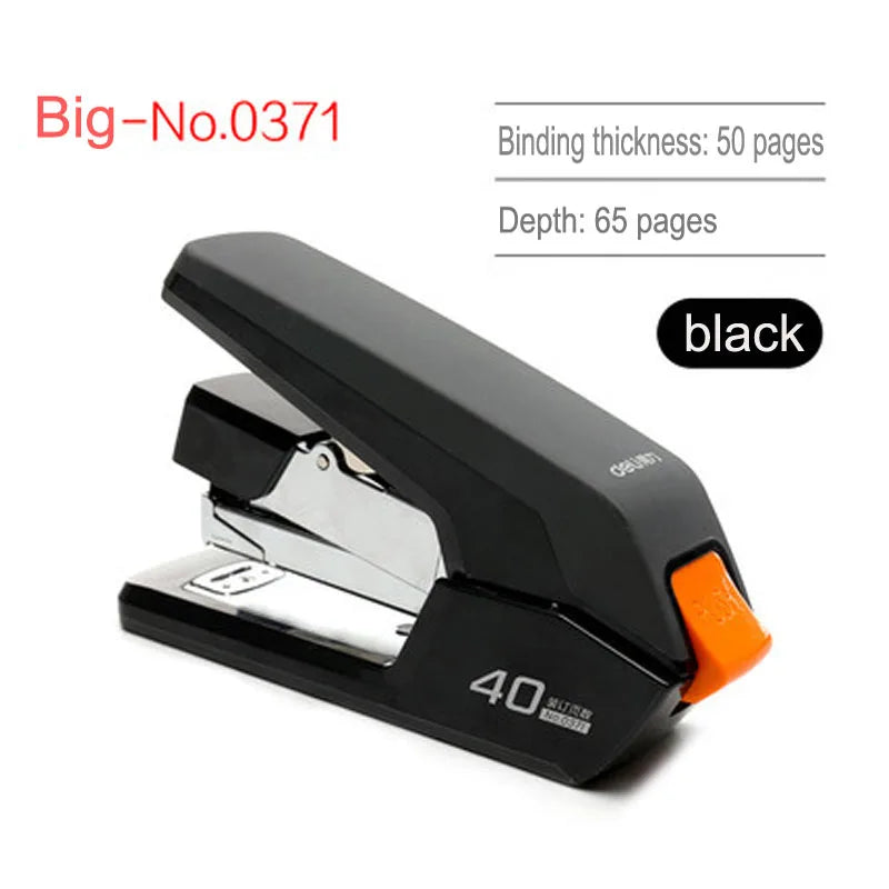 Deli Labor-Saving Stapler Office Supplies Student Special Mini Small Stapler Standard Multi-Function Practical Stapler