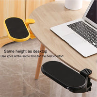 Rotating Computer Arm Support Ergonomic Adjustable PC Wrist Rest Extender Desk