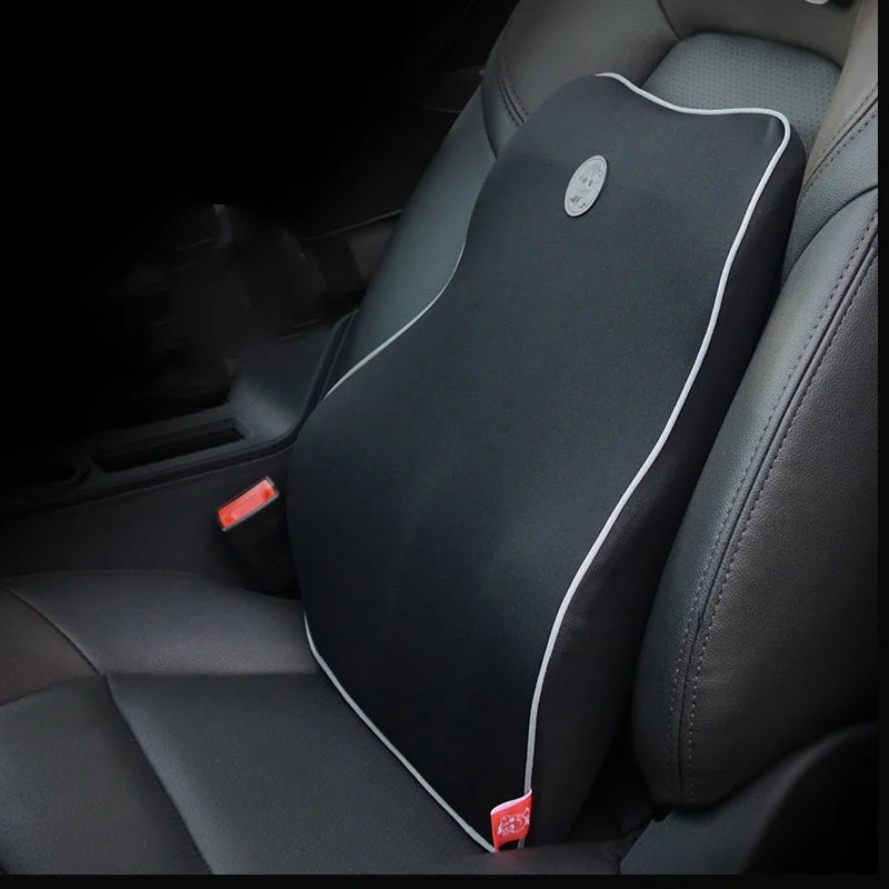 Comfort Car Cushion Relieve Lower Back Pain Lumbar Pillow Memory Foam Lumbar Cushion Posture Correction Vehicle Backrest Cushion