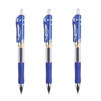 3+20Pcs Gel Pen and Refill Black Blue Red Ink Bullet 0.5mm Gel Pens School&Office Supplies Stationery With Free Shipping