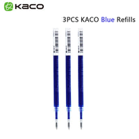 Youpin KACOGREEN Roller  Signing PEN Gel Ink Smooth Writing Durable Signing Black Refill 1 PCS Retail 0.5mm/3pc KACO Refil