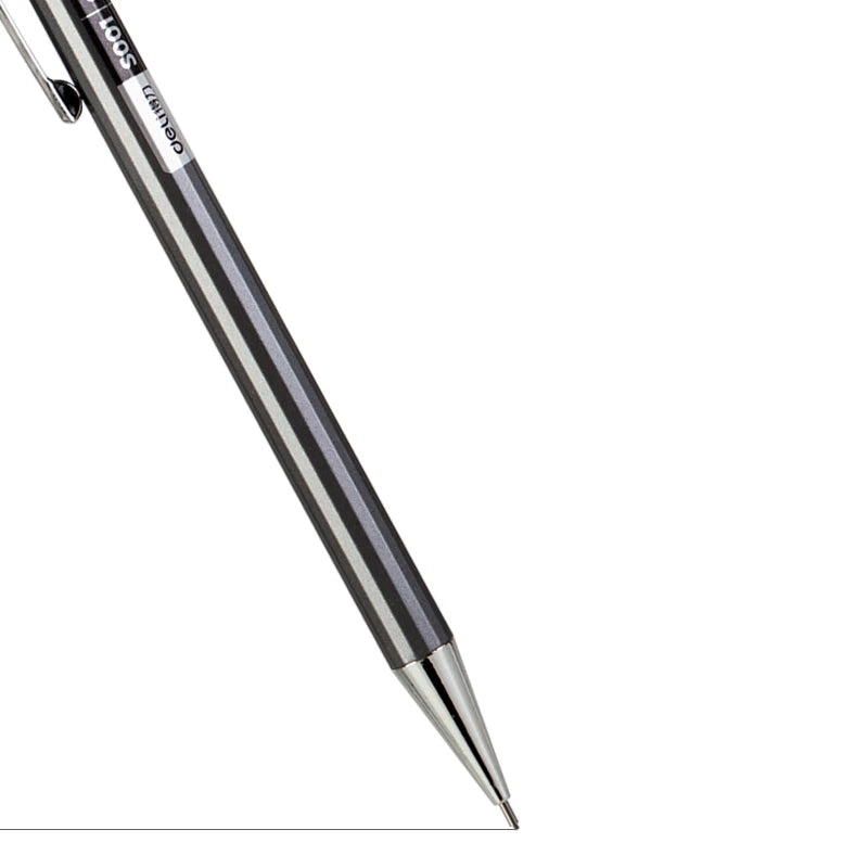 DELI High Quality Full Metal Mechanical Pencil 0.5/0.7 Lapices  for Professional PaintingAnd Writing School Supplies