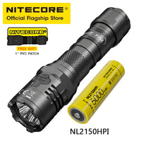 NITECORE P20iX USB-C Rechargeable Flashlights Super Bright Military Tactical Flashlight 4000 Lumens 5000mAh NL2150HPi Battery